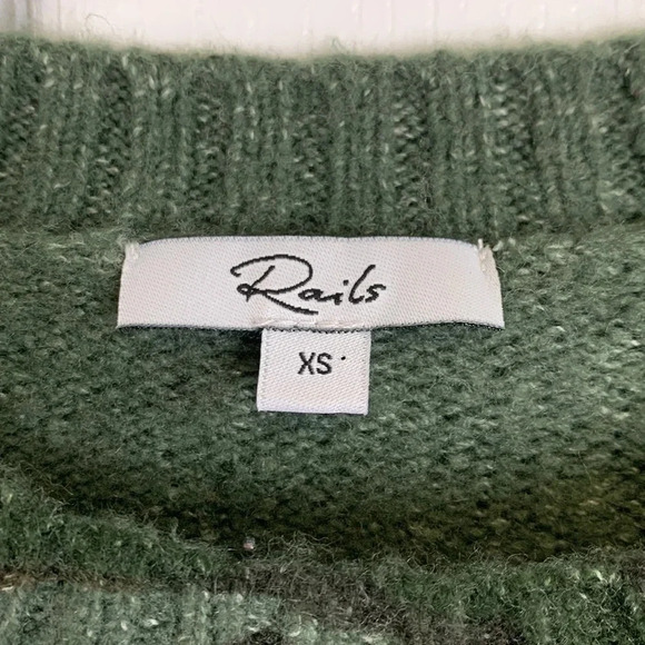 Rails Perci wool sweater camo jungle sz xs - Picture 5 of 8